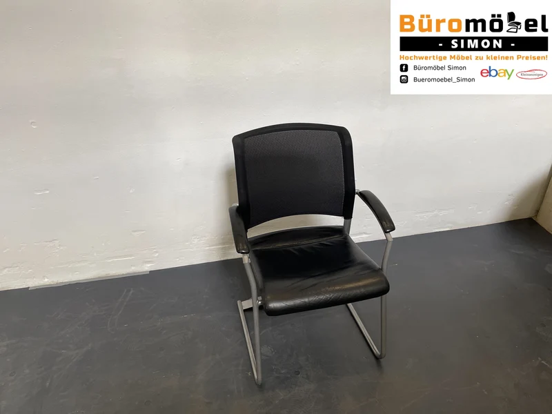 Interstuhl Konferenzstuhl Leder