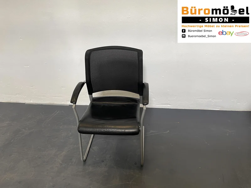Interstuhl Konferenzstuhl Leder
