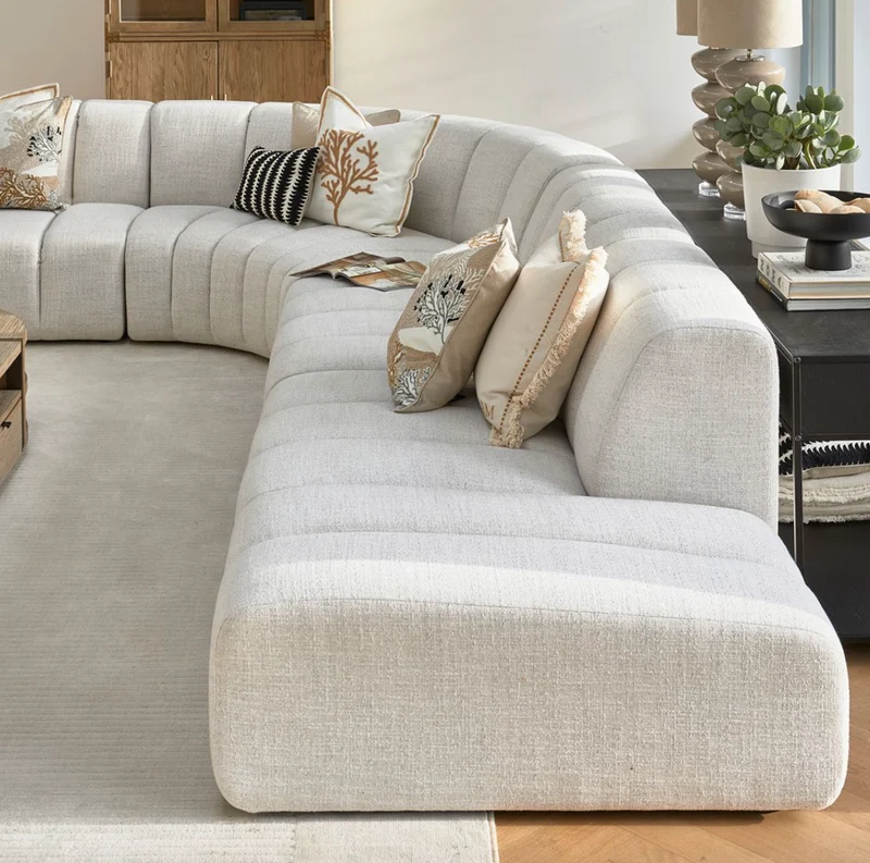 Riviera Maison Dazzle Lounger R Antique White