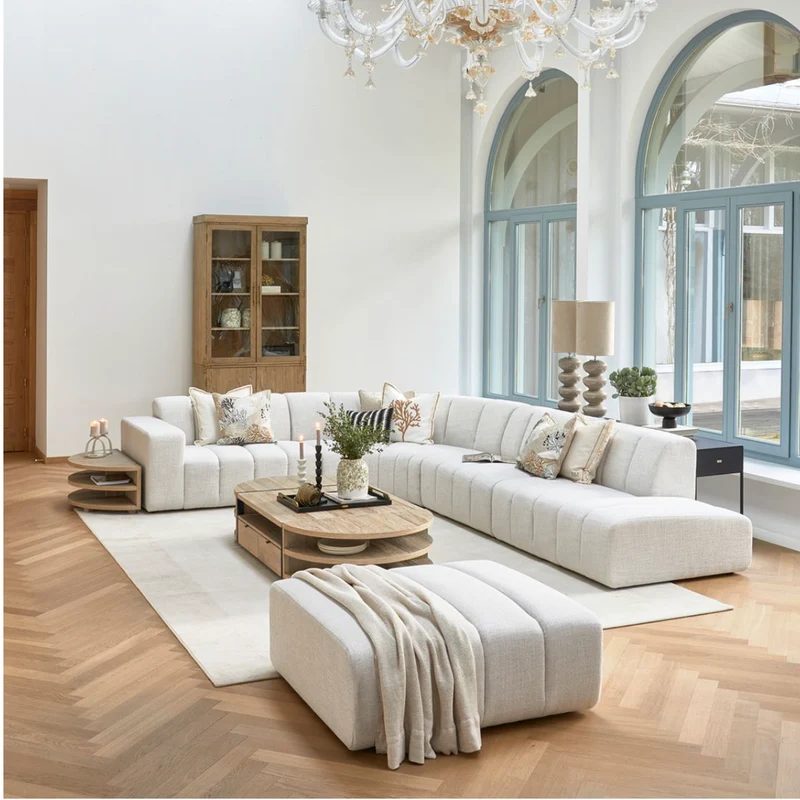 Riviera Maison Dazzle Lounger R Antique White