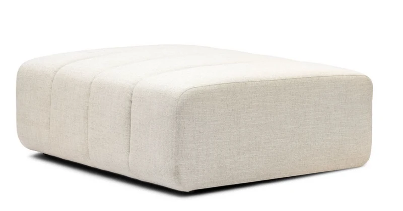 Riviera Maison Dazzle Footstool Antique White