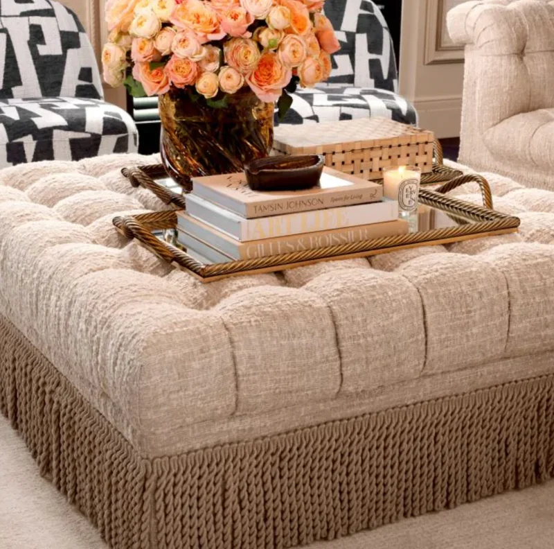 Eichholtz Hocker Ottoman Dorantes