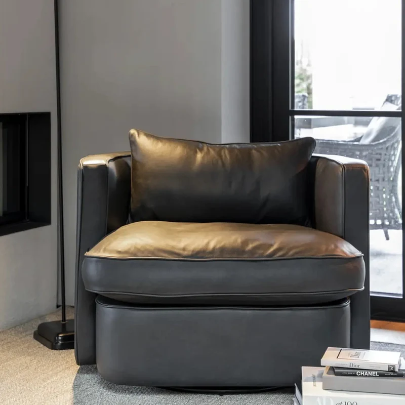 Artwood Drehsessel Leder Joan