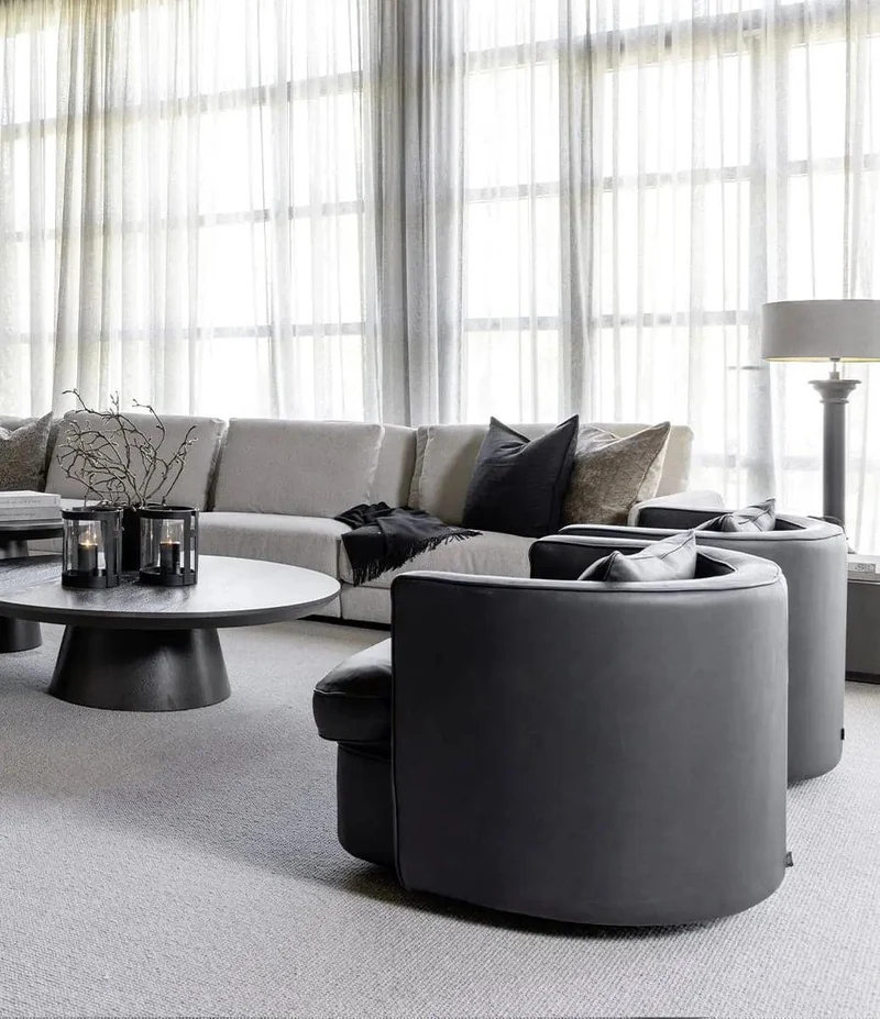 Artwood Drehsessel Leder Joan