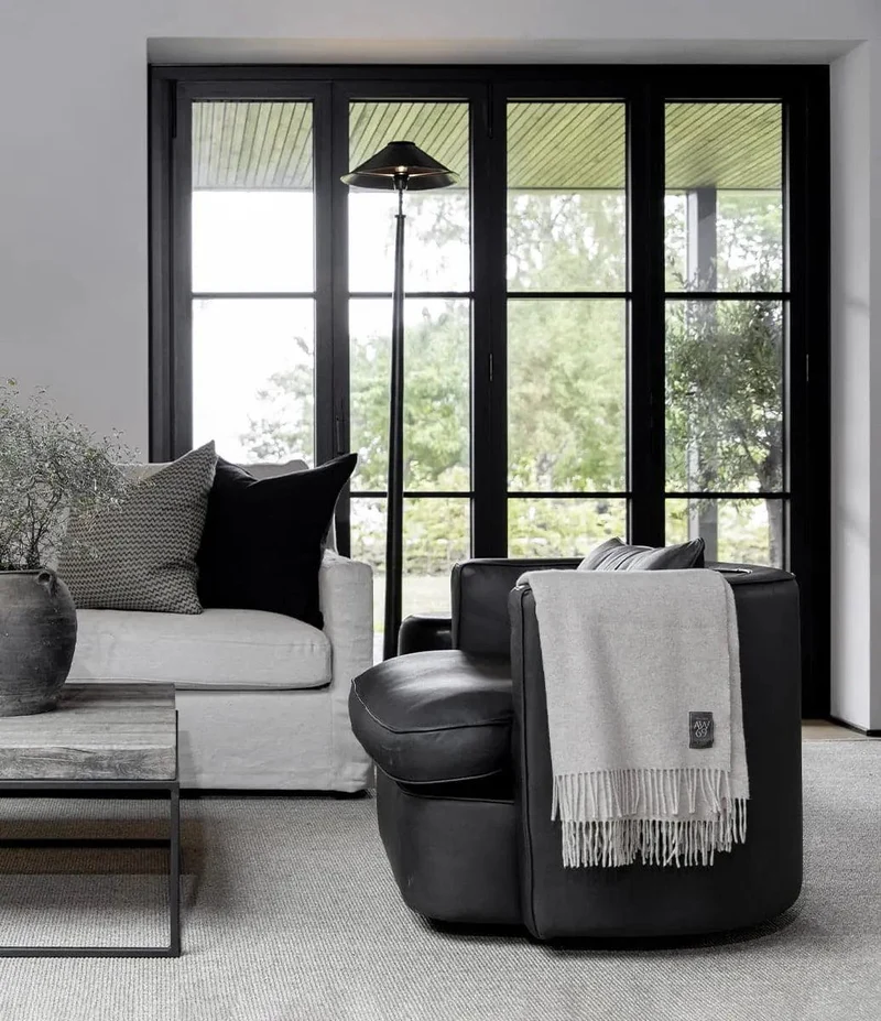 Artwood Drehsessel Leder Joan