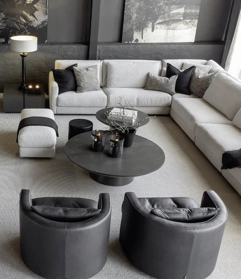 Artwood Drehsessel Leder Joan
