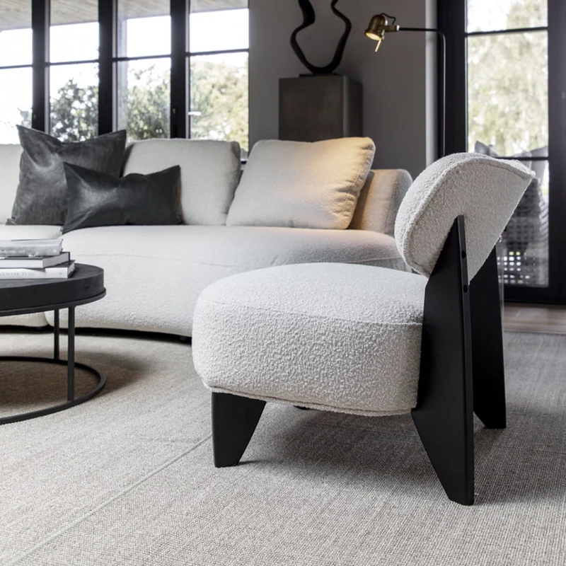 Artwood Polstersessel Cadiz Bouclé cream