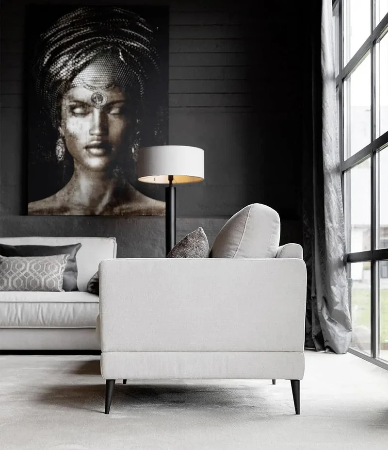 Artwood Polstersessel Andorra Colonella leinen