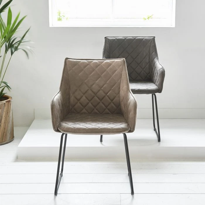Riviera Maison Esszimmerstuhl Frisco Drive Coffee Pelini