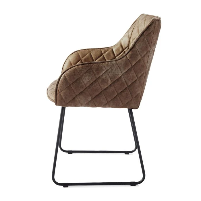 Riviera Maison Esszimmerstuhl Frisco Drive Coffee Pelini