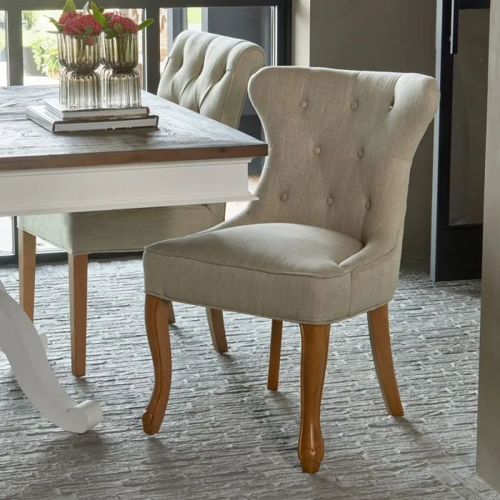 Riviera Maison Esszimmerstuhl George, Flax, Linen
