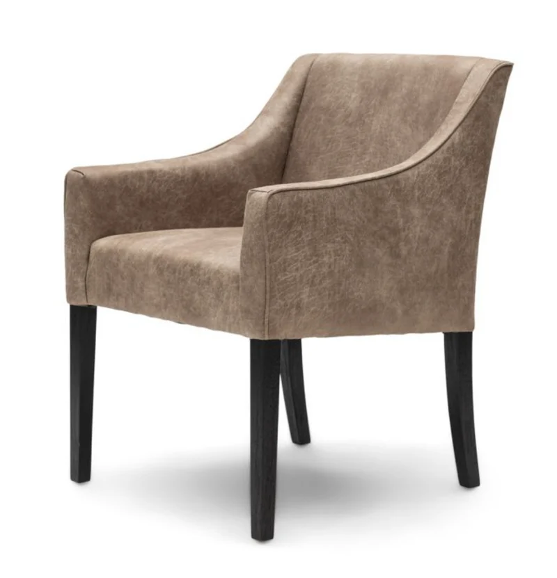 Riviera Maison Esstischstuhl Savile Row, Camel, Pellini