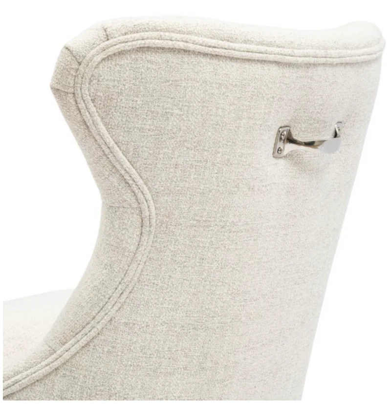 Riviera Maison Esstischstuhl George, Antique White, Rich Tweed