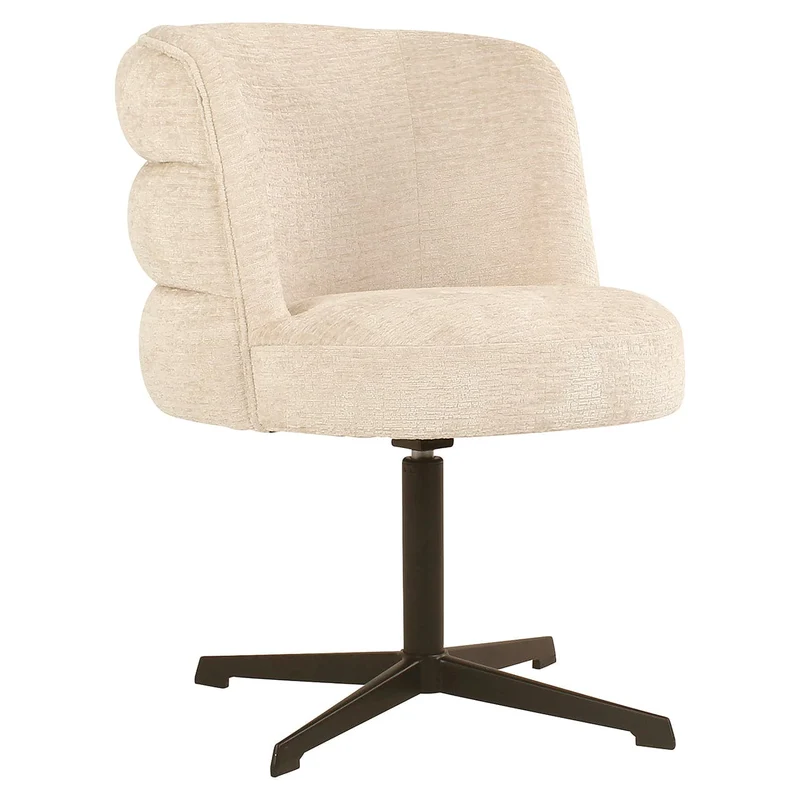 Alexander Jones Chadwick Cream Fusion Drehstuhl