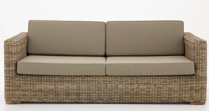 Flamant Gartensofa HILLS, mit Kissen, 2,5-Sitzer