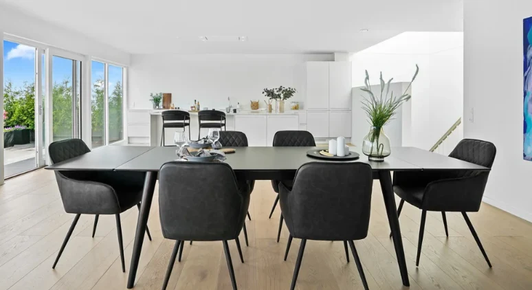 Matera Esszimmerstuhl Vito 2er-Set grau