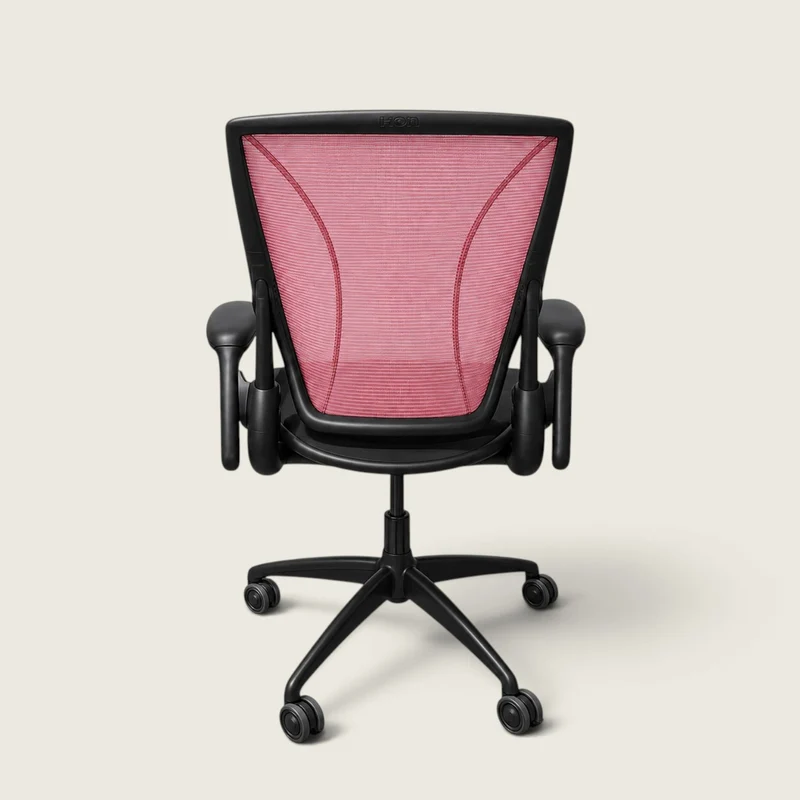 Humanscale: Diffrient World Task Chair in Red Mesh - Refurbished