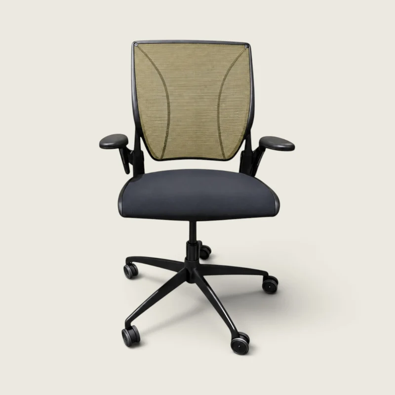 Humanscale: Diffrient World Task Chair in Yellow Mesh - Refurbished