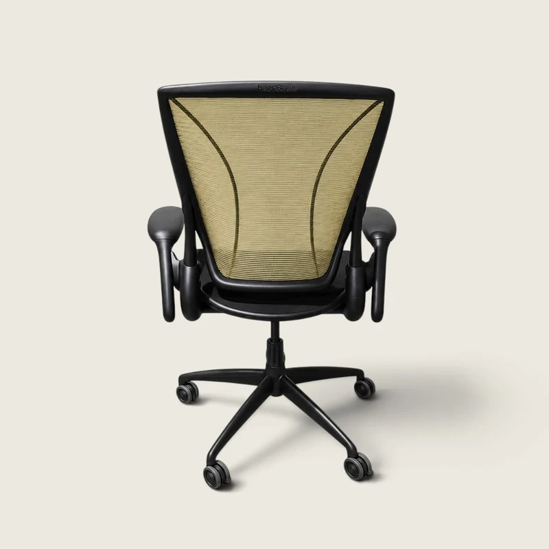 Humanscale: Diffrient World Task Chair in Yellow Mesh - Refurbished
