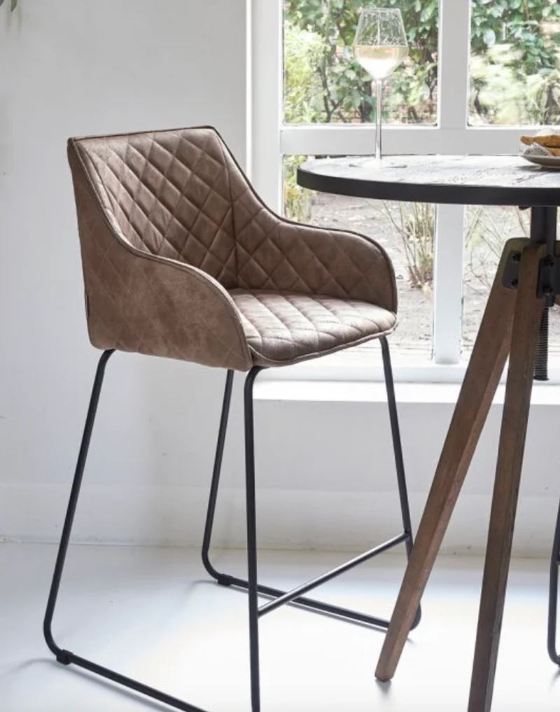Riviera Maison Barhocker Frisco Drive, Coffee, Pellini