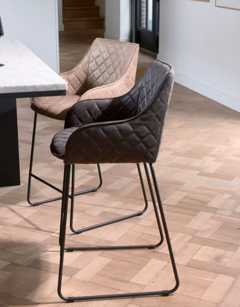 Riviera Maison Barhocker Frisco Drive, Espresso, Pellini