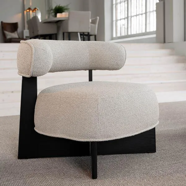 Artwood Porto Stoff-Sessel Rhyme Beige