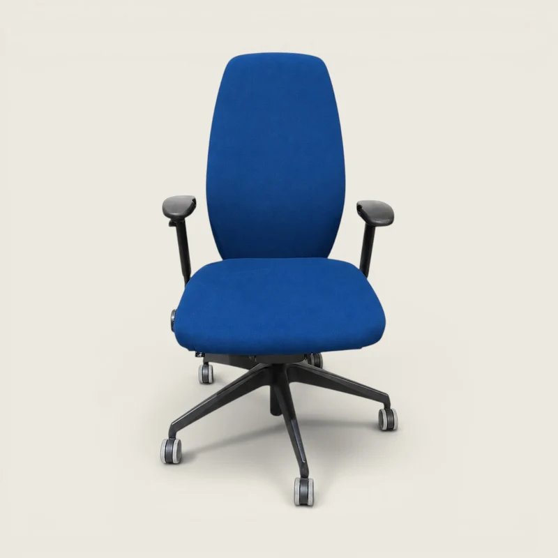 Posturite: Task Chair in Blue - Refurbished - Office Chairs