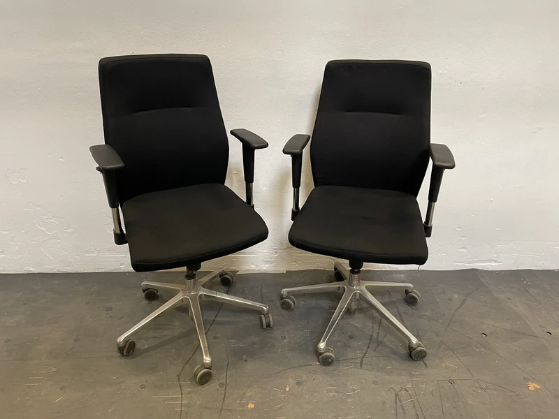 Ergonomisch Bürodrehstuhl Schwarz