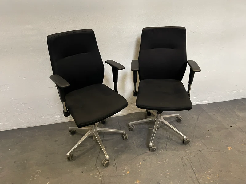 Ergonomisch Bürodrehstuhl Schwarz