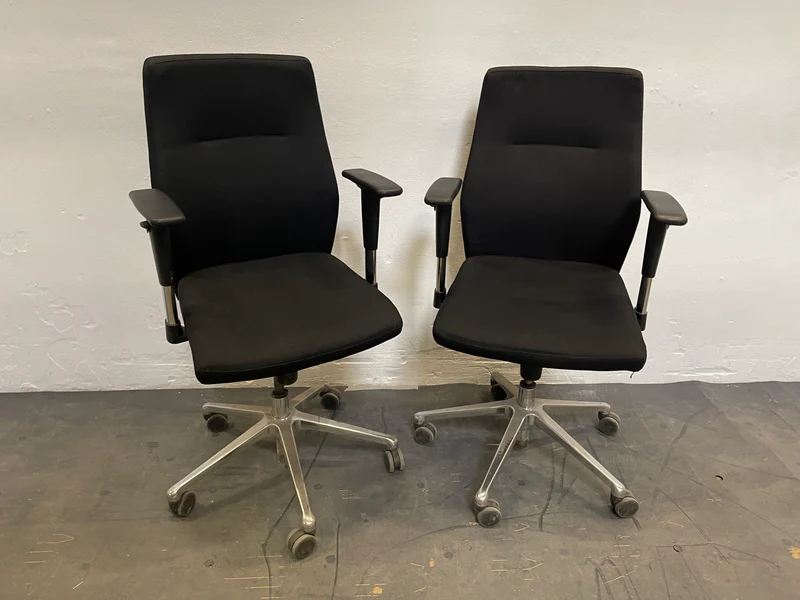 Ergonomisch Bürodrehstuhl Schwarz