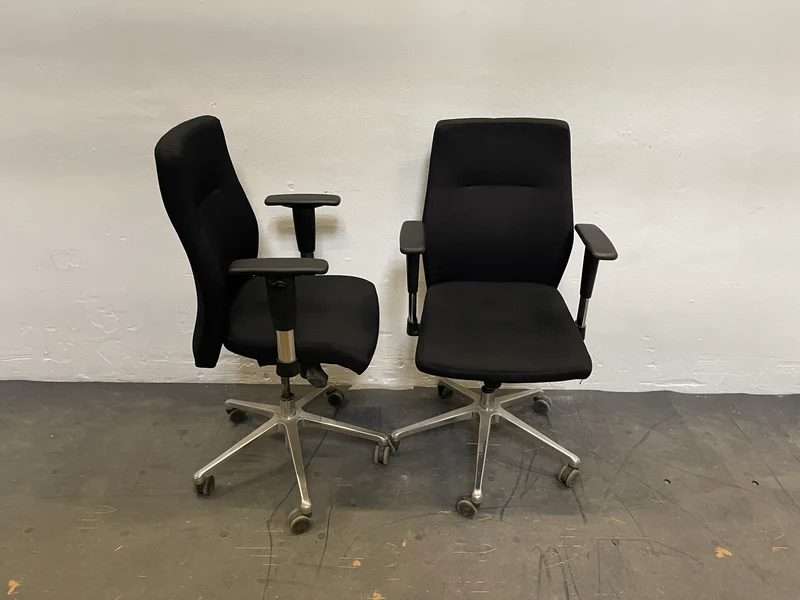 Ergonomisch Bürodrehstuhl Schwarz