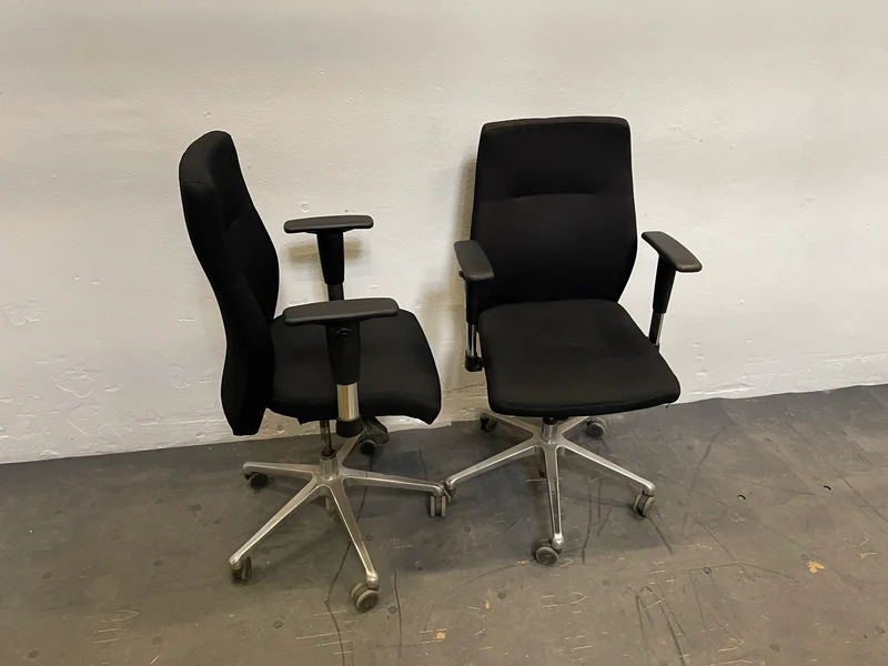 Ergonomisch Bürodrehstuhl Schwarz