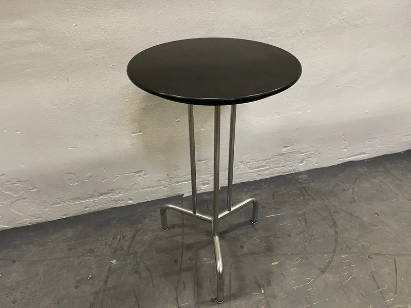 Marmor Stehtisch Empfangstisch Schwarz