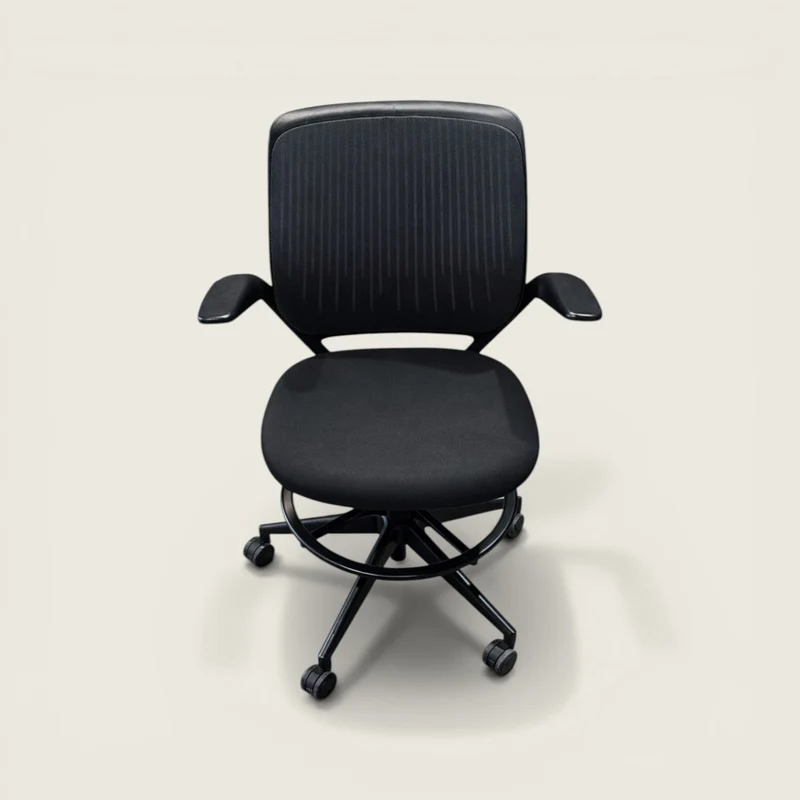 Steelcase: Cobi Draughtsman Chair in black - Refurbished