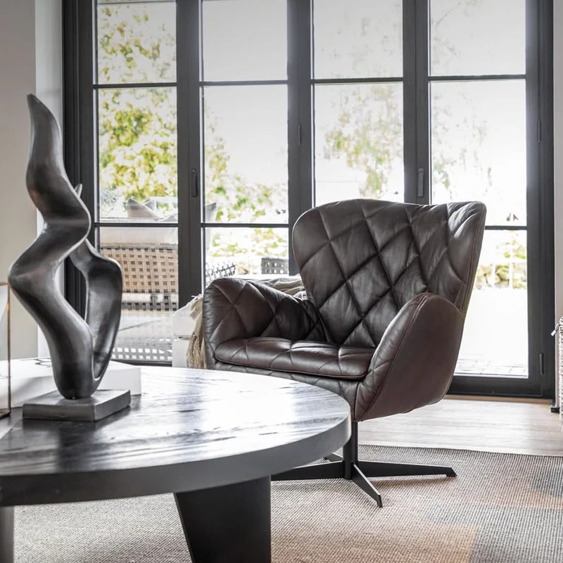 Artwood Sessel Leder JADE espresso