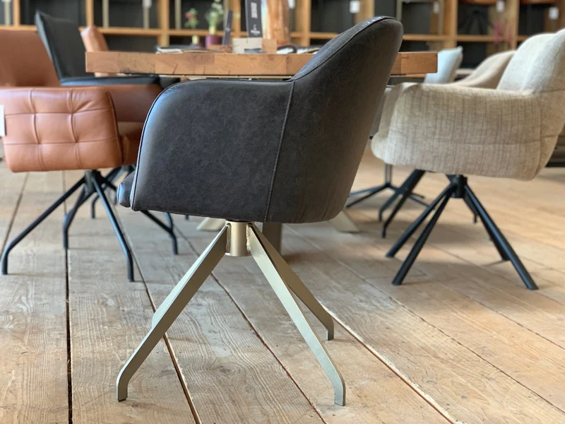 Drehstuhl Leder 197DF