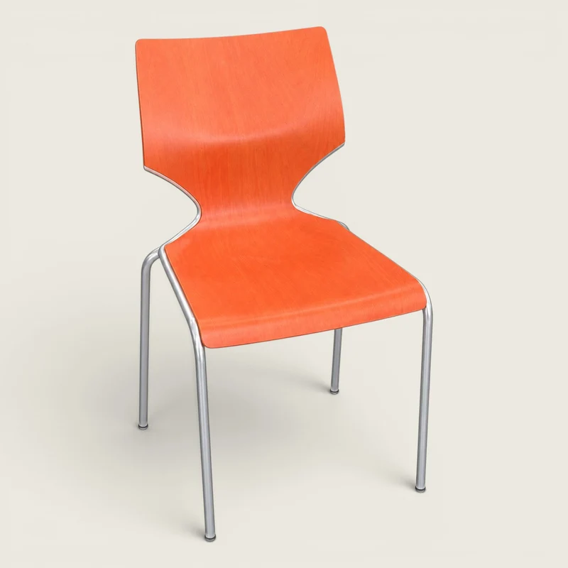 Allermuir: Ply Side Chair - Refurbished