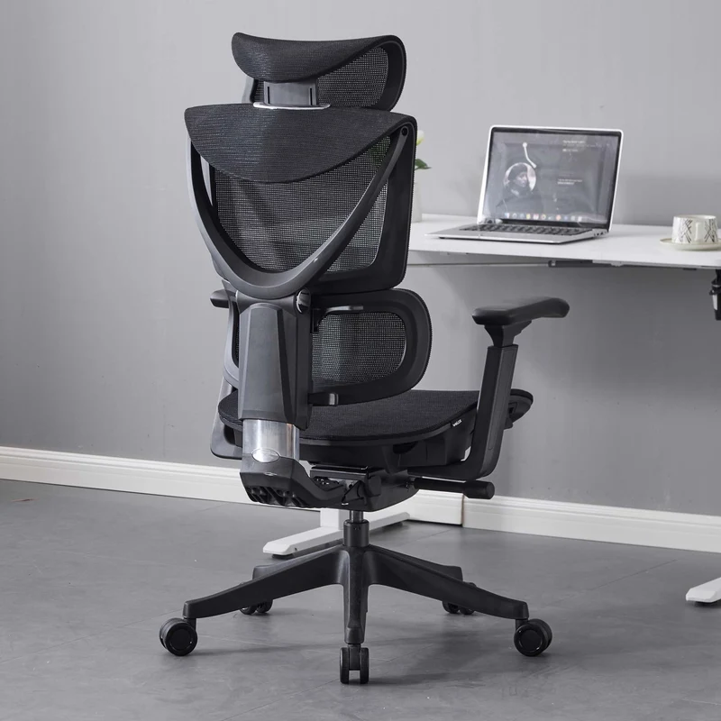 Welax - S7 Ergonomischer Bürostuhl mit Drei-Tasten-Verstellung