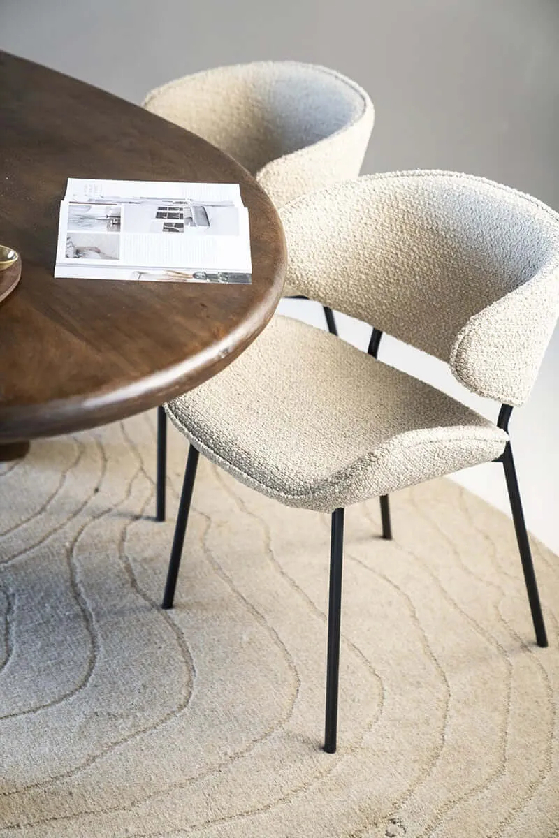 Eleonora Stuhl Tess Beige Spark
