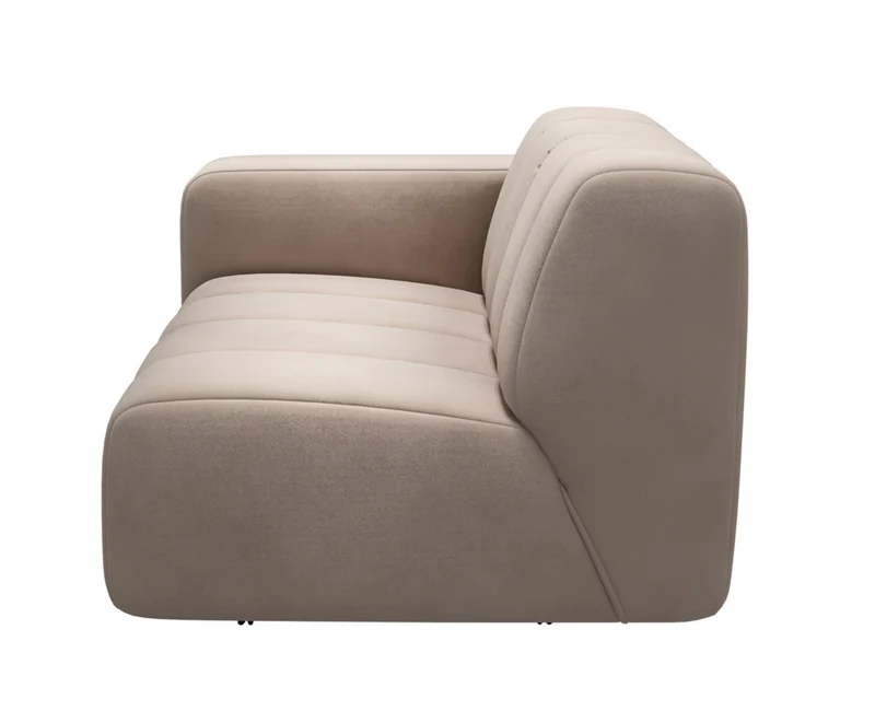 Riviera Maison Dazzle Corner Arm L, Taupe