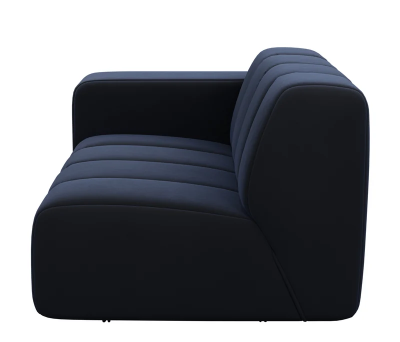 Riviera Maison Dazzle Corner Arm L, Midnight Navy