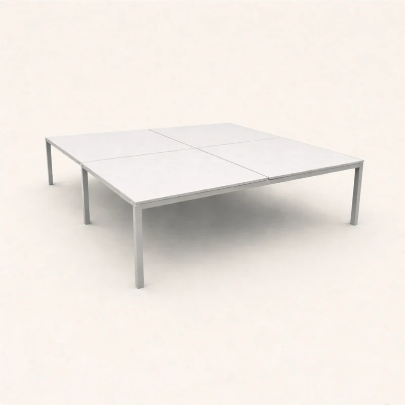Dynamobel: Bench Desk 4 way 2400 x 1600 - No Screen - Refurbished