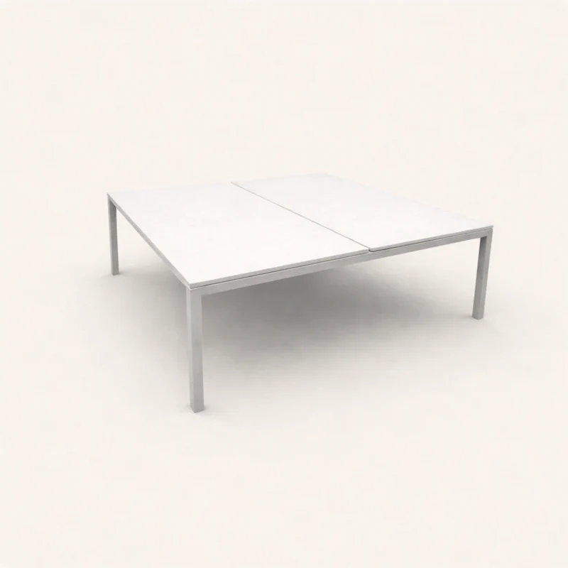 Dynamobel: Bench Desk 2 Way 1400 x 1600 - No Screen - Refurbished
