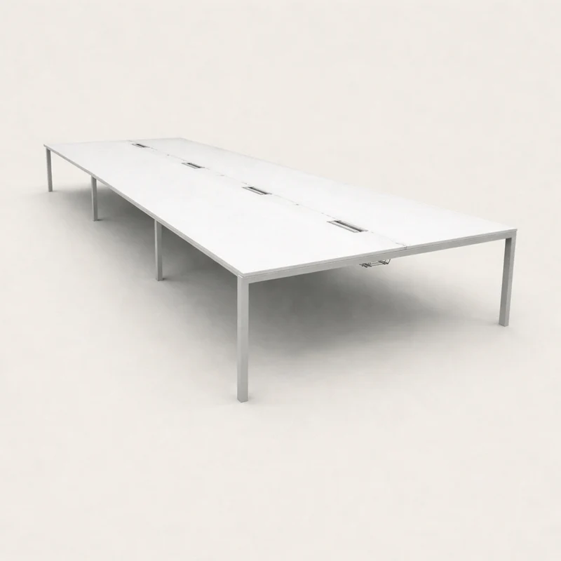 Dynamobel: Bench Desk 6 Way 4800 x 1600 - No Screen - Refurbished