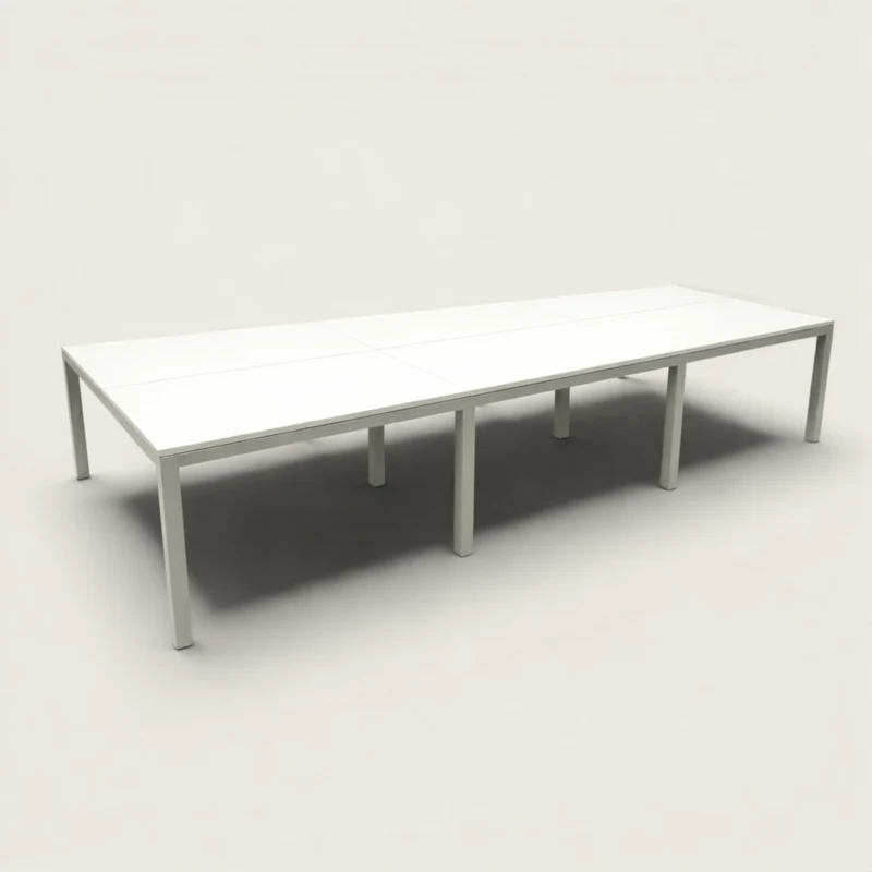 Dynamobel: Bench Desk 6 way 4200 x 1600 - No Screen - Refurbished