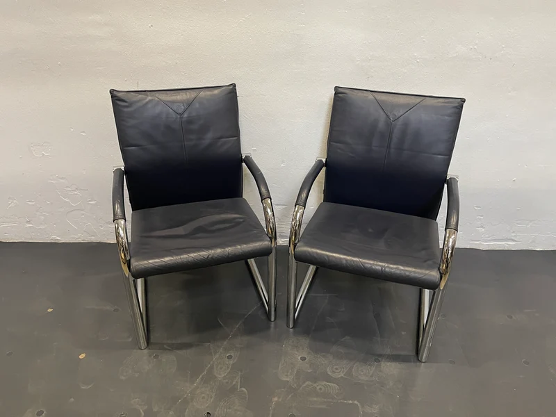 Klöber Konferenzstuhl Blau