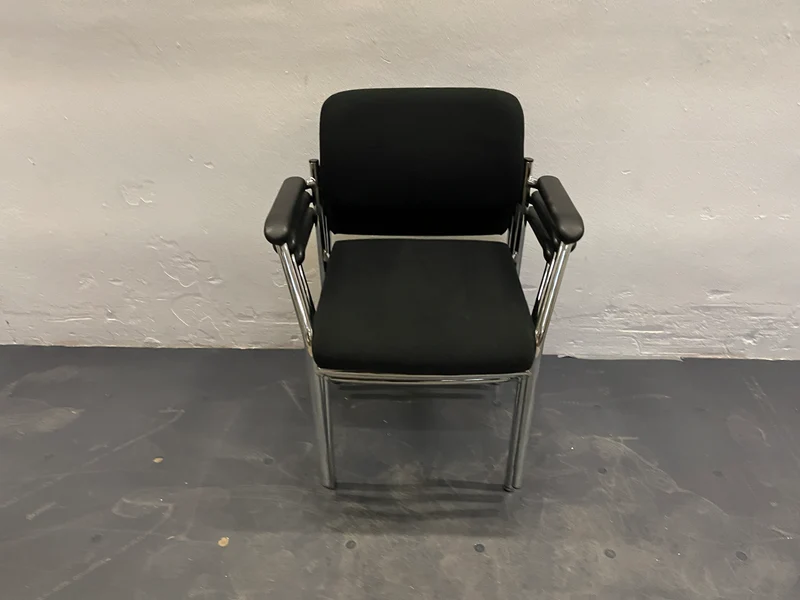 Malscher Sitzmöbel Konferenzstuhl Schwarz