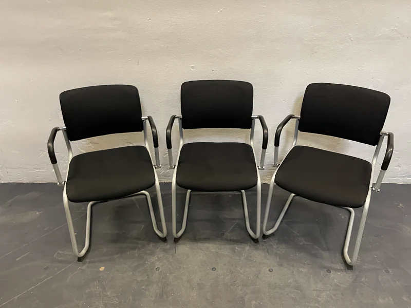 Drabert Konferenzstuhl Schwarz
