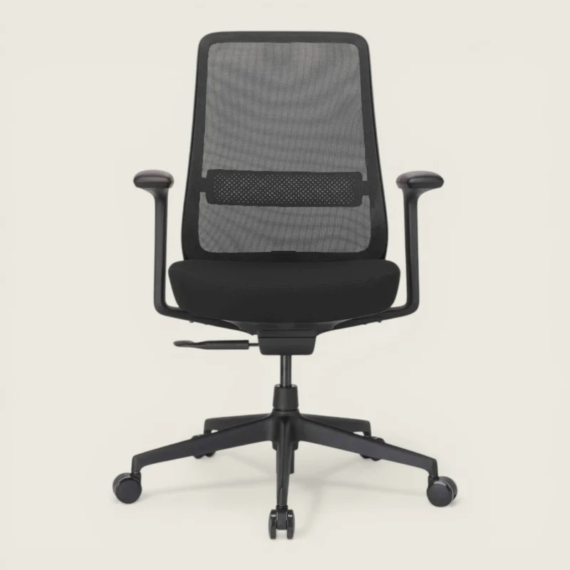 Global: Elipse Mesh Back Office Chair in Black - Refurbished