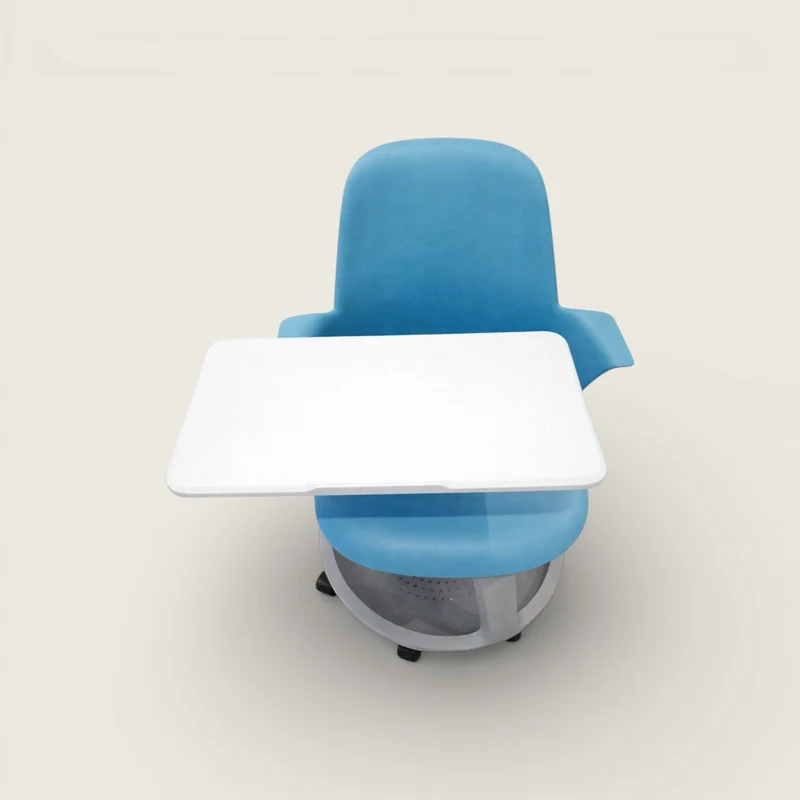 Steelcase: Node Chair In Blue and Grey- Refurbished